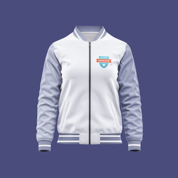 Por Los Niños Christian School Bomber Jacket